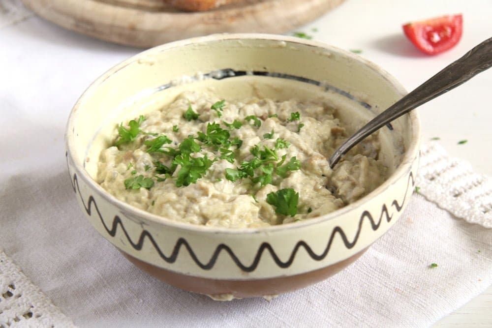 eggplant salad spread romanian