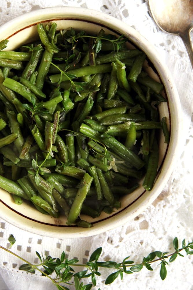 Green Beans with Garlic