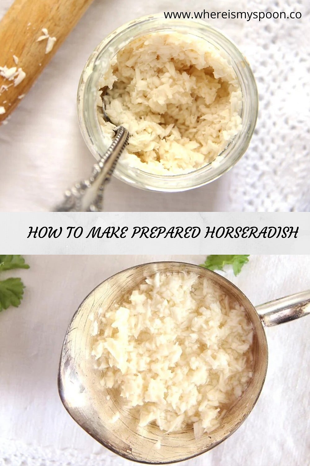 Homemade Fresh Horseradish