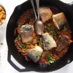 Aromatic Skillet Trout with Onions and Whole Peppercorns trout skillet vegetables 150x150 Aromatic Skillet Trout with Onions and Whole Peppercorns
