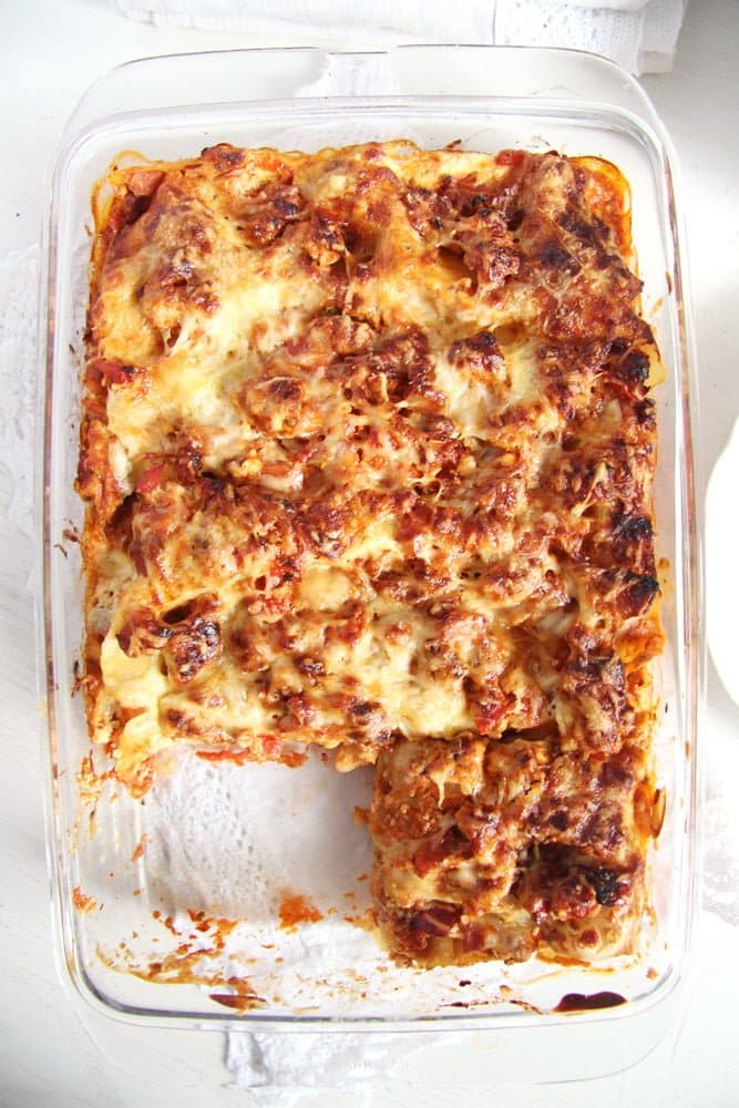 Leftover Turkey Lasagna With Cottage And Cream Cheese