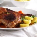 Oven Roasted Turkey Drumsticks Recipe with Vegetables turkey legs easy 150x150 Oven Roasted Turkey Drumsticks Recipe with Vegetables