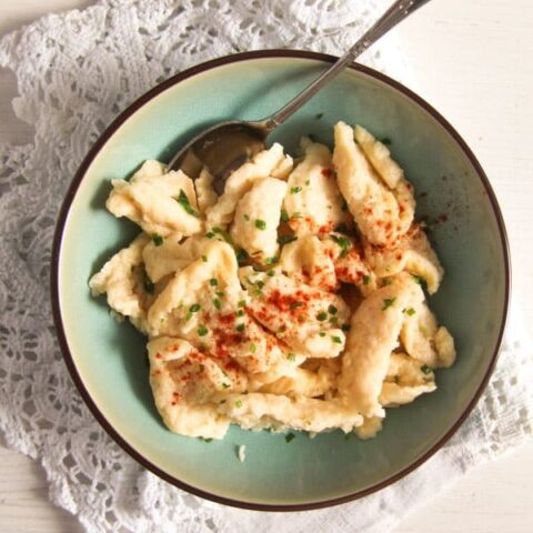 nokedli hungarian dumplings