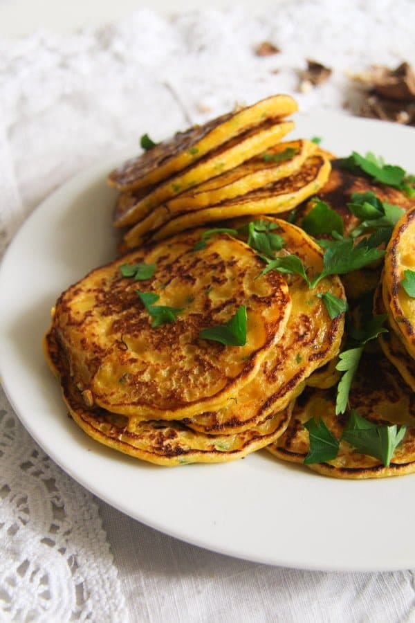 Easy Savory Butternut Squash or Pumpkin Fritters