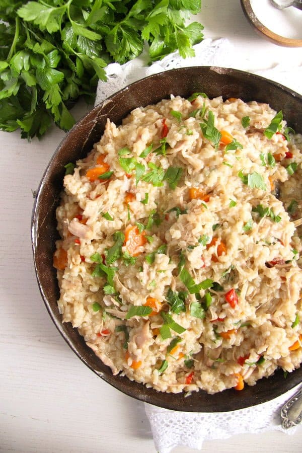 Simple Chicken and Vegetable Pilaf – Romanian Recipe