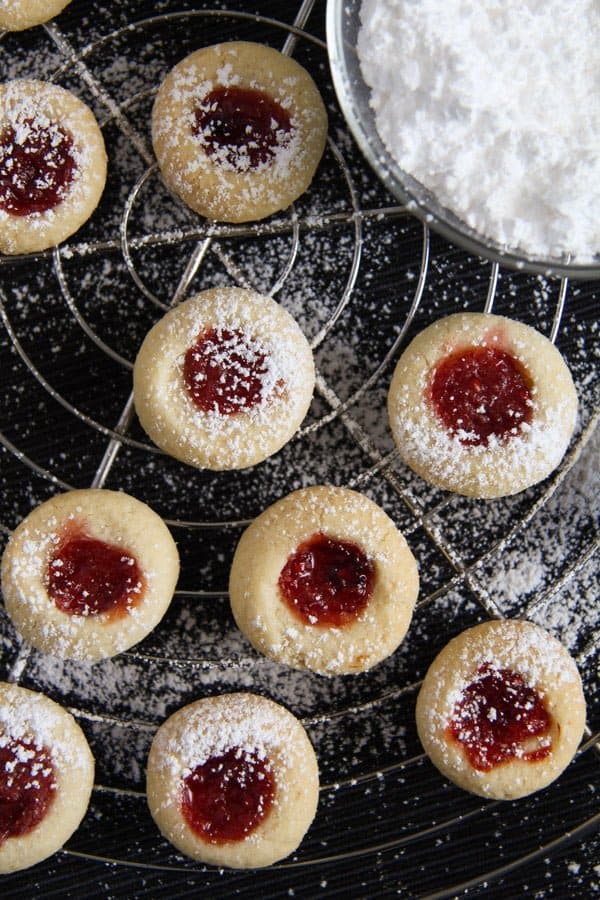 German Thumbprint Cookies