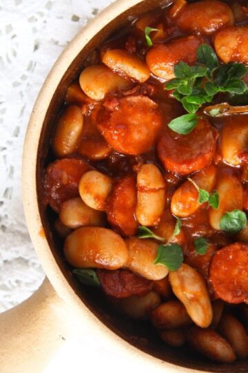 Polish Sausage Stew With Beans