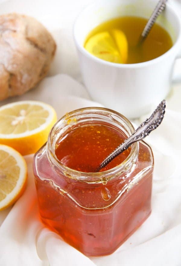 Delicious Jelly with Fresh Lemon and Clementine Juice