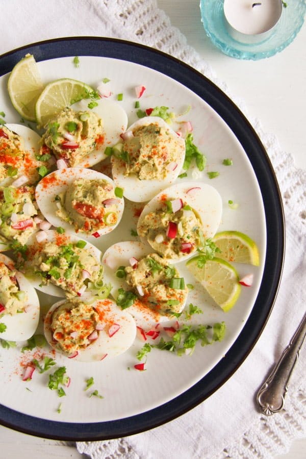 deviled eggs mexican