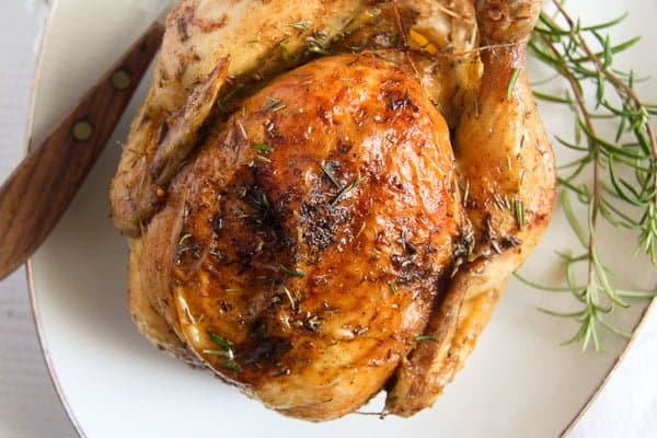 whole roasted chicken