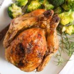 crispy baked chicken with rosemary