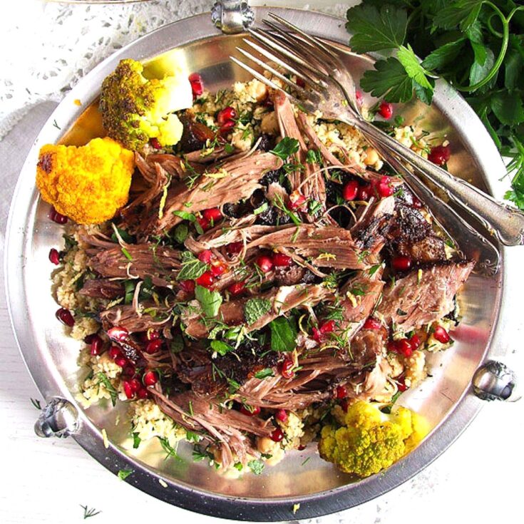 Lamb with Pomegranate Where Is My Spoon