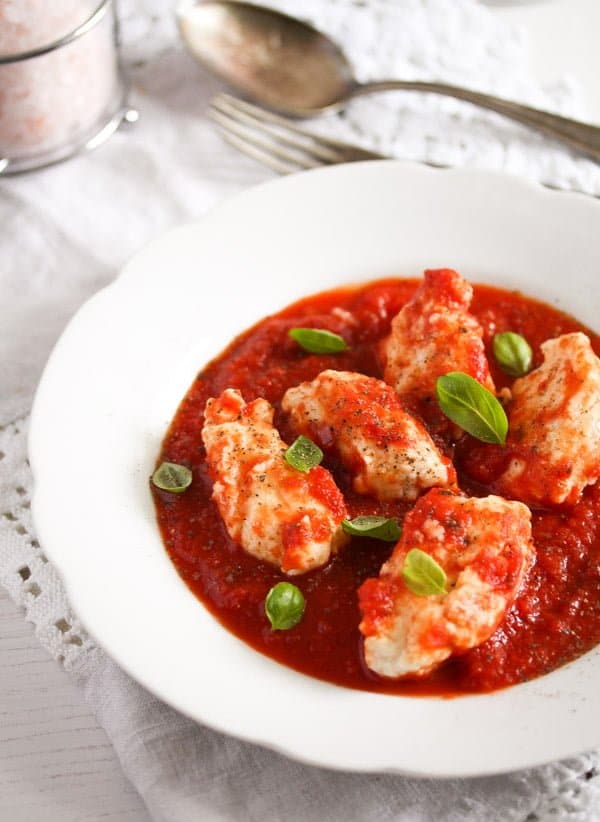 gnudi with ricotta