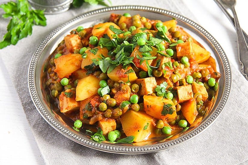 vegan curry recipe with potatoes