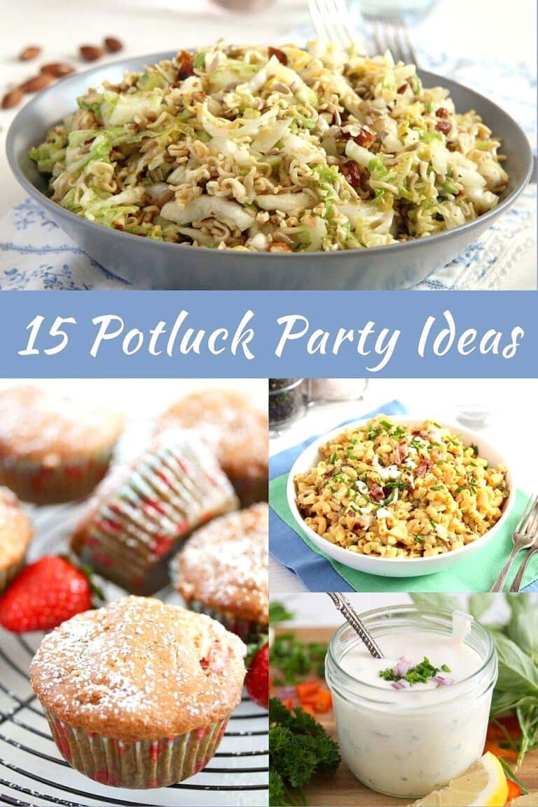 Easy Potluck Party Recipe Ideas - Where Is My Spoon