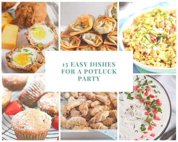 15 potluck food recipes collection