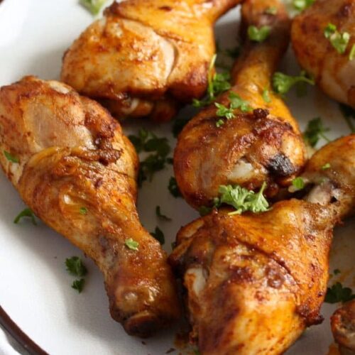 Baked Chicken Drumsticks (with Seasoning Ideas) - Where Is My Spoon