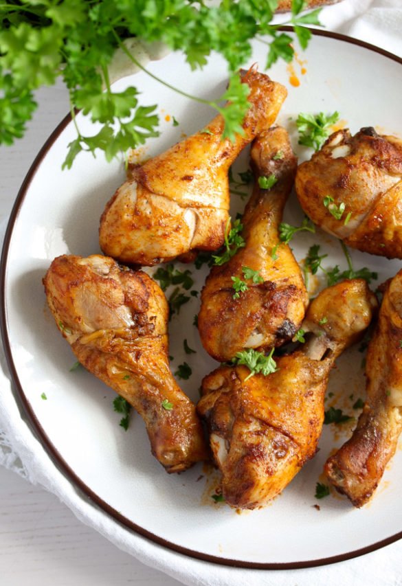 Baked Chicken Drumsticks (with Seasoning Ideas) - Where Is My Spoon