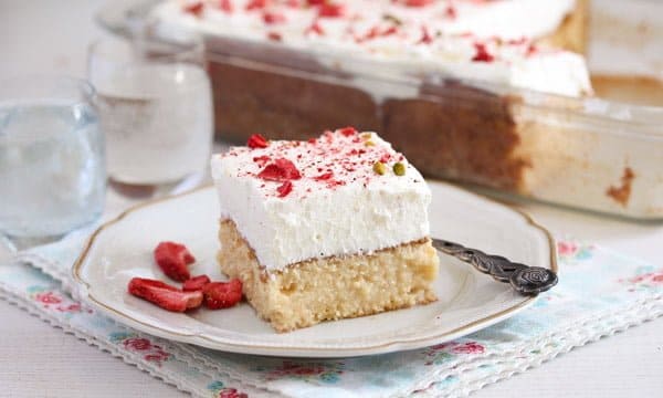 mexican desserts tres leche cake