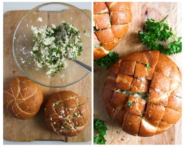 how to make cheese pull apart bread rolls