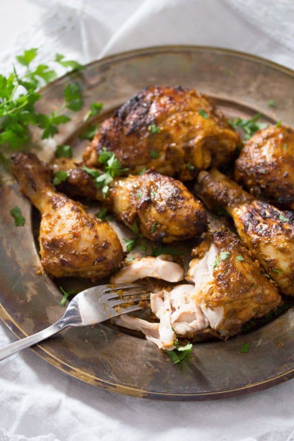 Nando's Chicken Thighs - Baked Peri Peri Chicken