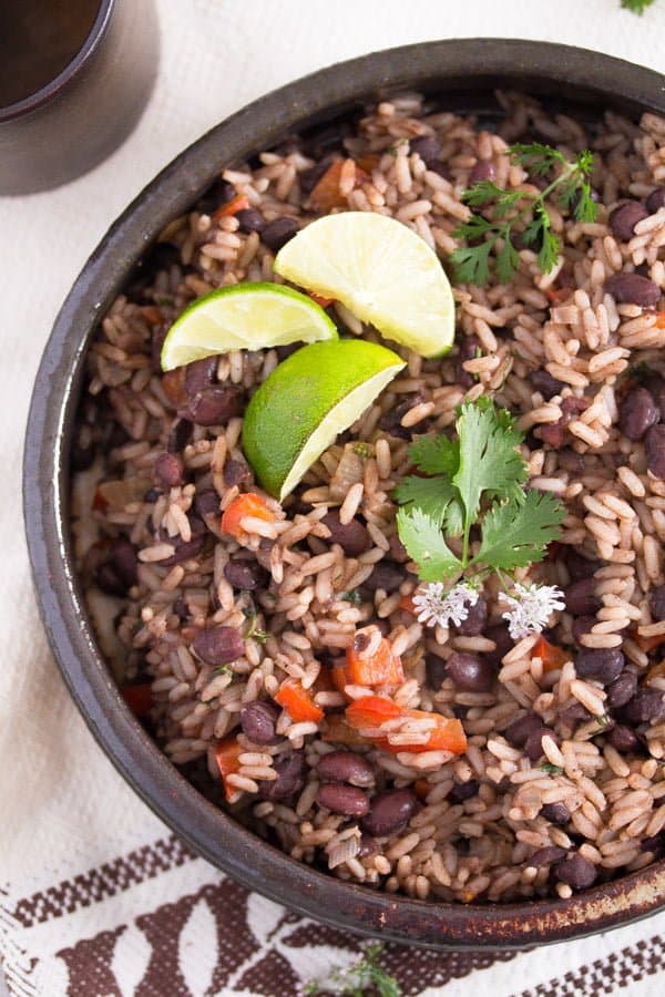 Gallo Pinto - Black Beans and Rice Recipe - Costa Rican Food