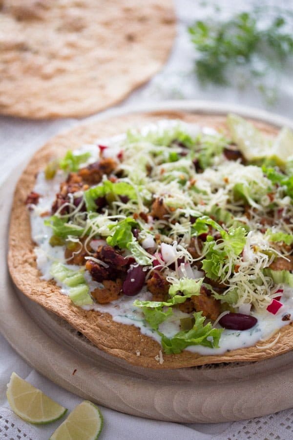 tostada recipe with chorizo