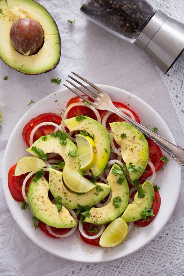 tomato and avocado salad panama