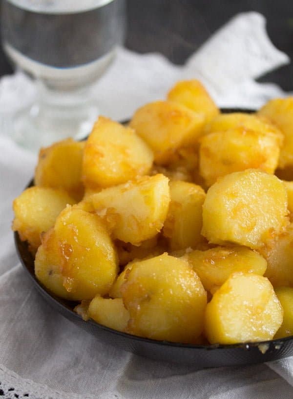 icelandic caramelized potatoes side dish