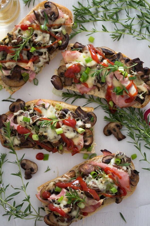 polish open faced sandwich