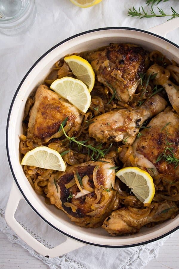 poulet yassa dish