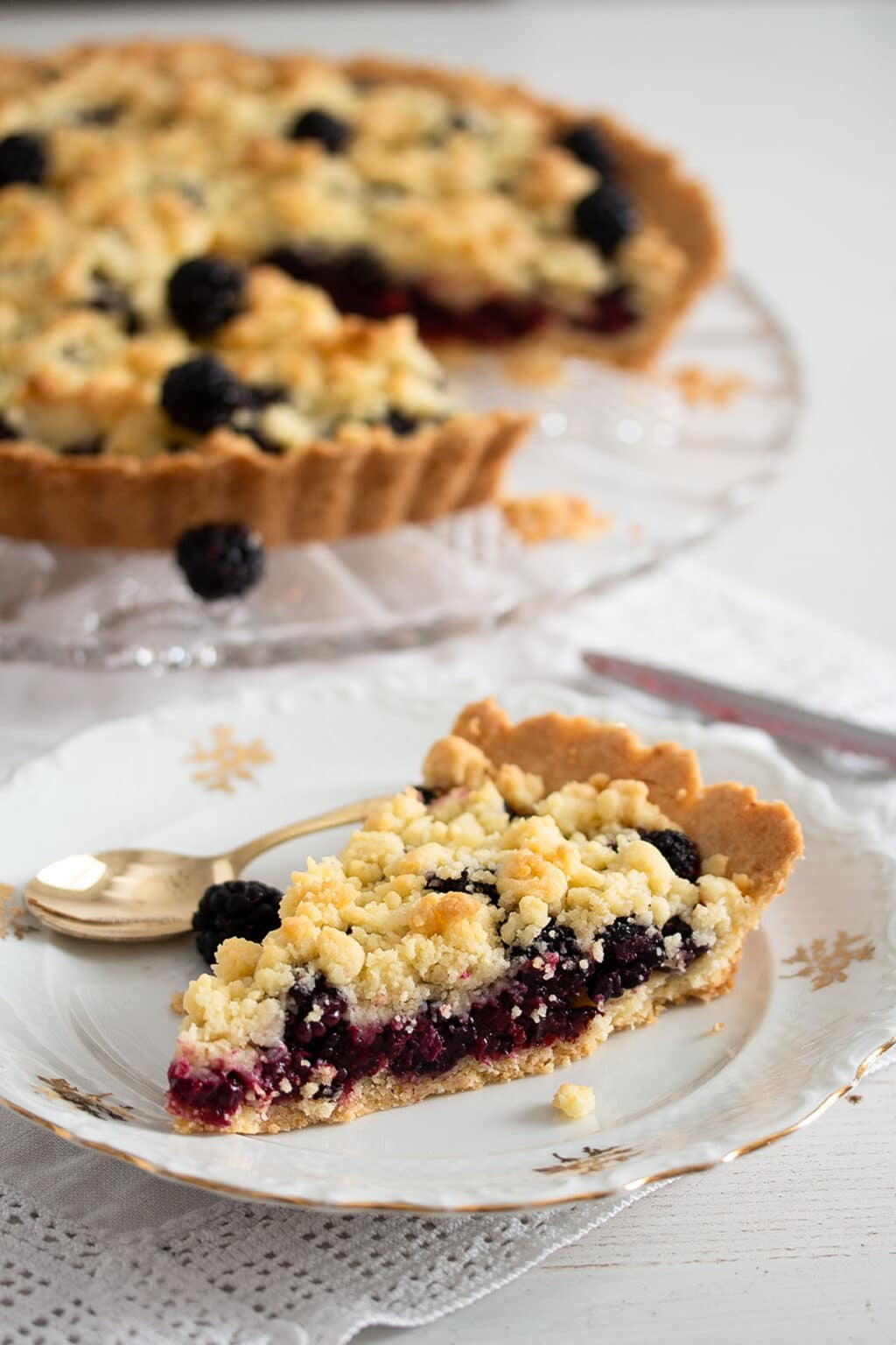 Blackberry Crumble Pie - Where Is My Spoon