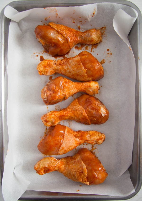 Oven Baked Chicken Drumsticks with Honey