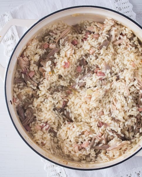 how to make leftover turkey risotto
