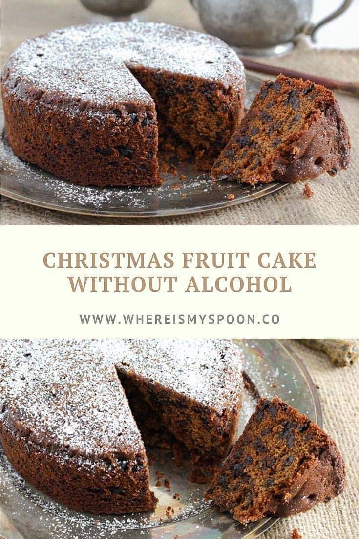 Easy Fruit Cake Recipe Non Alcoholic Christmas Fruit Cake