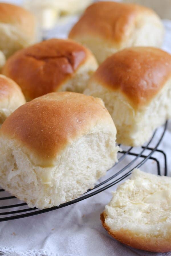 dinner roll recipe with yeast