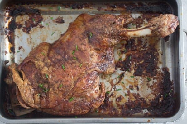 slow cooked lamb shoulder recipe