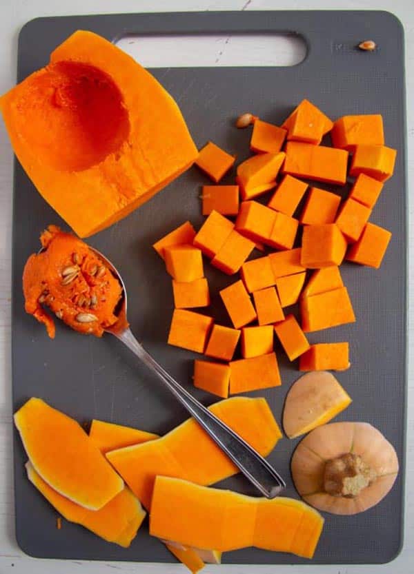 butternut squash soup 1 Vegan Butternut Squash Soup with Coconut Milk and Curry