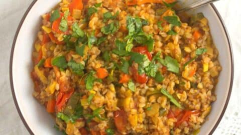Roasted Buckwheat with Vegetables – Vegan Kasha Recipe