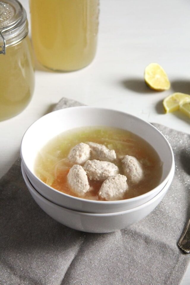 Salmon Fish Stock (with Heads and Bones) Where Is My Spoon