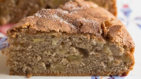 Healthy Apple Cake – Low Fat Cake Recipe
