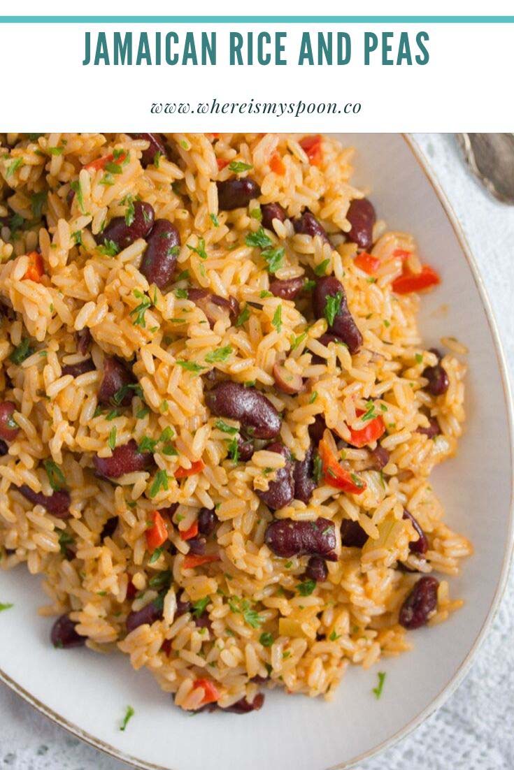 Jamaican Rice and Peas Recipe – Easy Red Beans and Rice – It's all ...