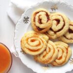 swirl cookies on a plate