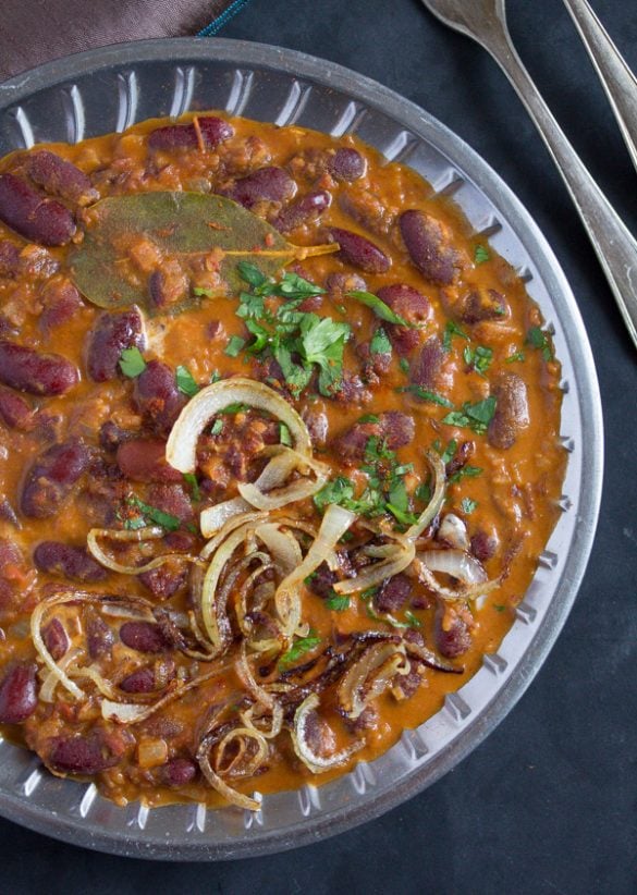 How to Make Rajma Indian Kidney Bean Curry