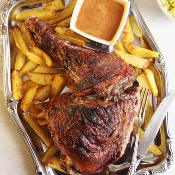 Oven SlowCooked Turkey Leg Recipe Where Is My Spoon