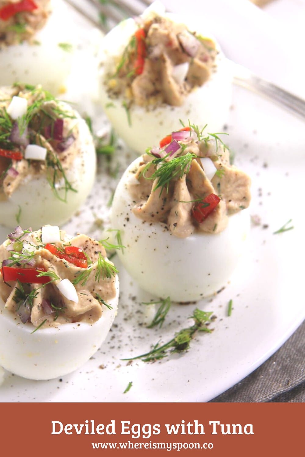 Easy Tuna Deviled Eggs Where Is My Spoon