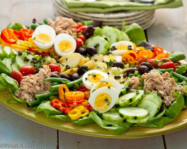 What To Do With Hard Boiled Eggs Nicoise Salad 735x588 What To Do With Hard Boiled Eggs