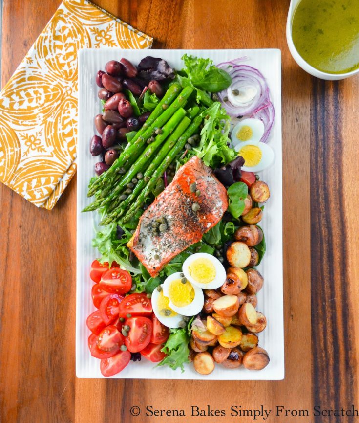 What To Do With Hard Boiled Eggs SalmonNicoiseSalad1of1 735x865 What To Do With Hard Boiled Eggs