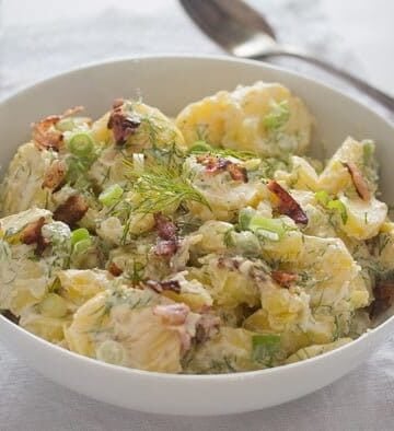 potato salad with sour cream dressing