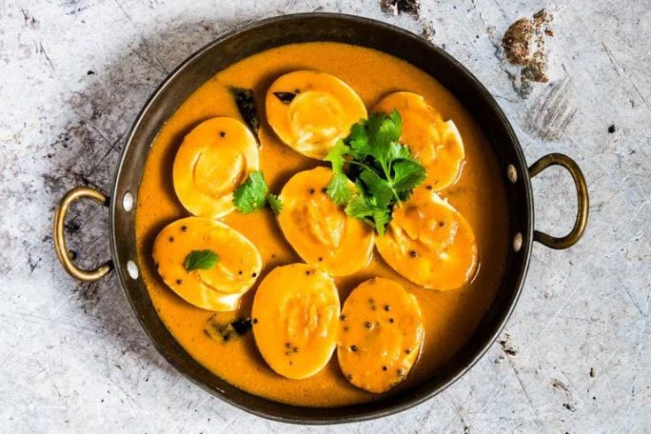 What To Do With Hard Boiled Eggs goan egg curry 49 735x490 What To Do With Hard Boiled Eggs